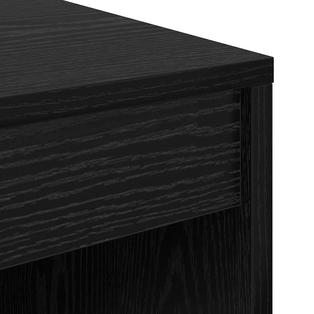 Skrivebord Svart Eik 70 x 50 x 76 cm
