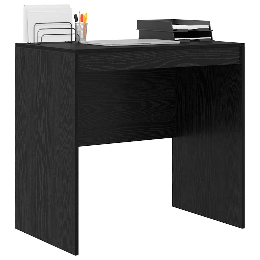 Skrivebord Svart Eik 80 x 50 x 76 cm