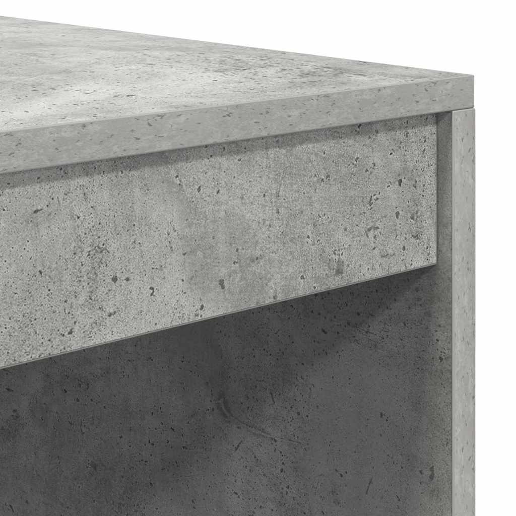 Skrivebord Betonggrå 80 x 50 x 76 cm