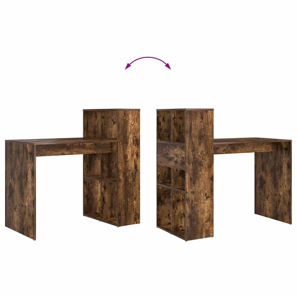 Skrivebord Røkt eik 108 x 55 x 103.5 cm Konstruert tre