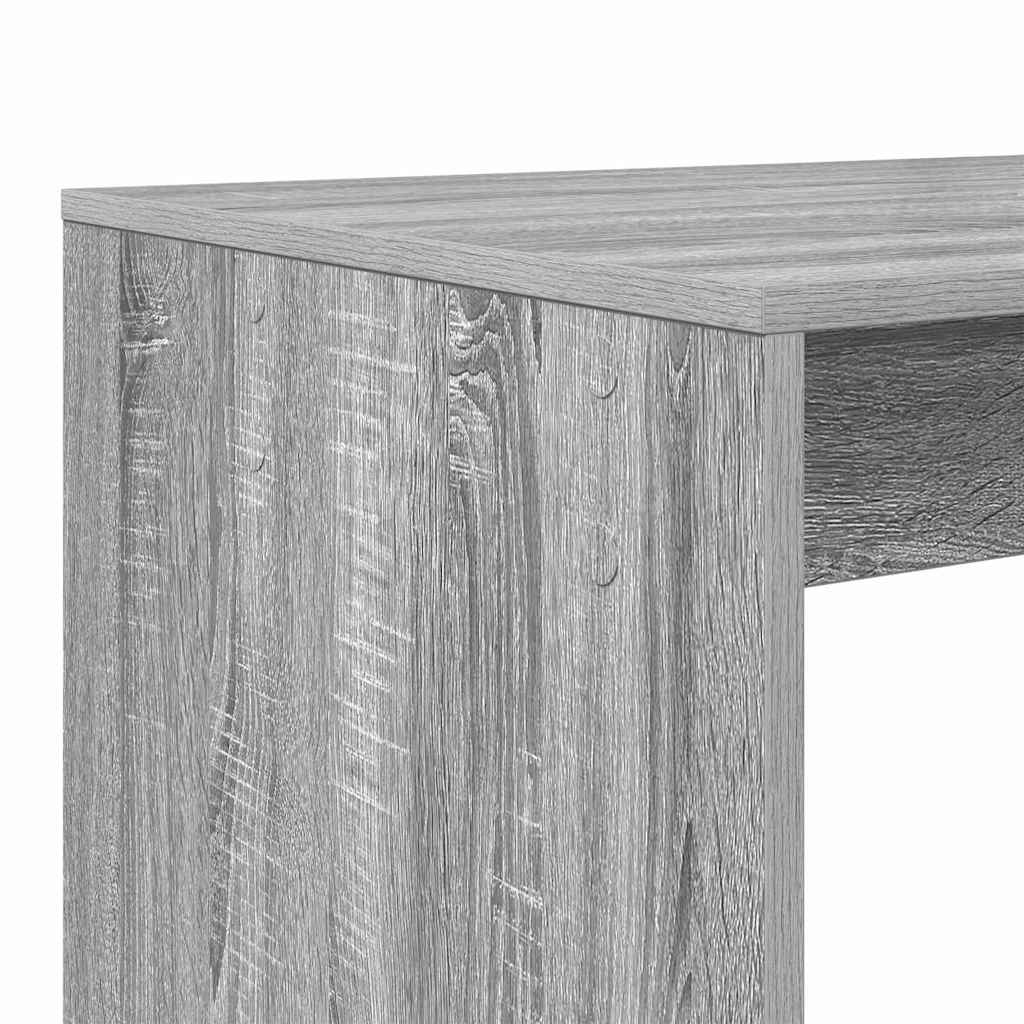 Skrivebord Grå Sonoma 108 x 55 x 103.5 cm Konstruert tre