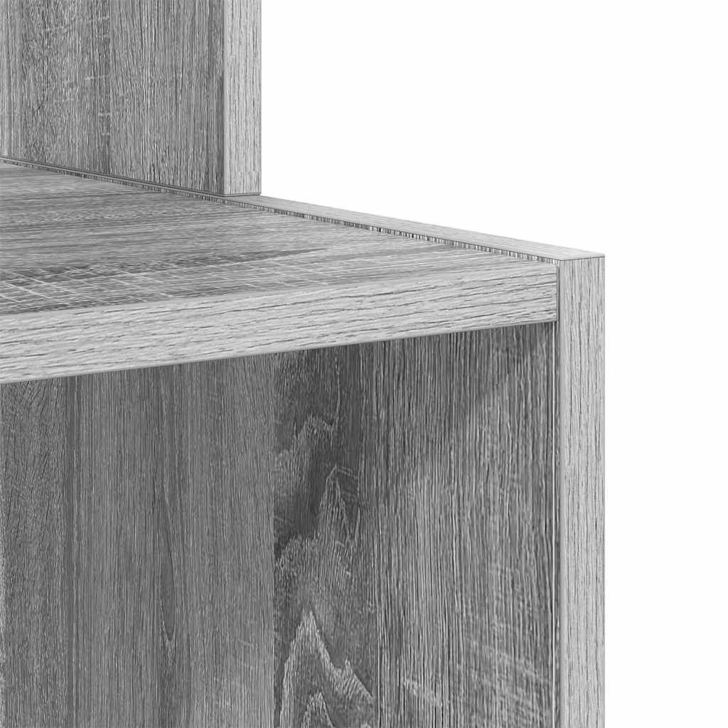 Skrivebord Grå Sonoma 106 x 41 x 88.5 cm Konstruert tre