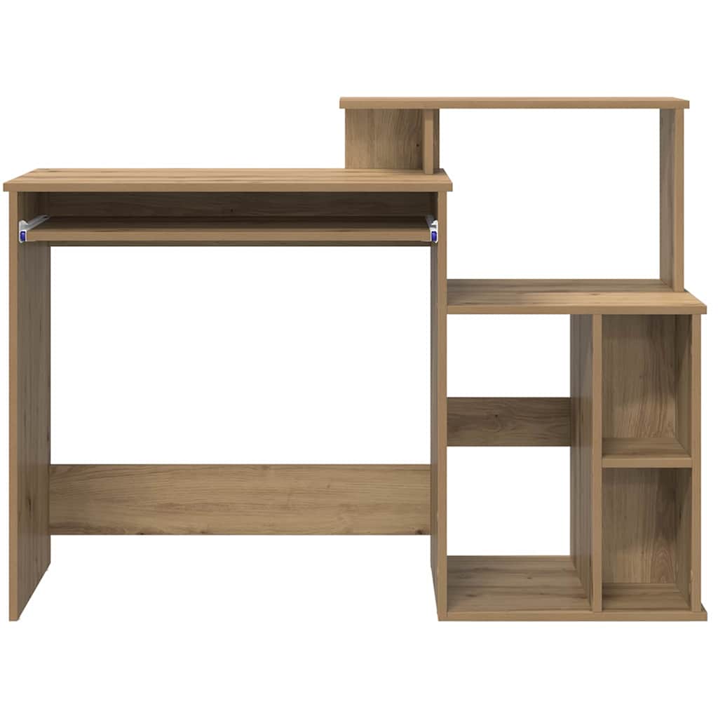 Skrivebord Artisan Eik Konstruert tre 120,5 x 44 x 88,5 cm