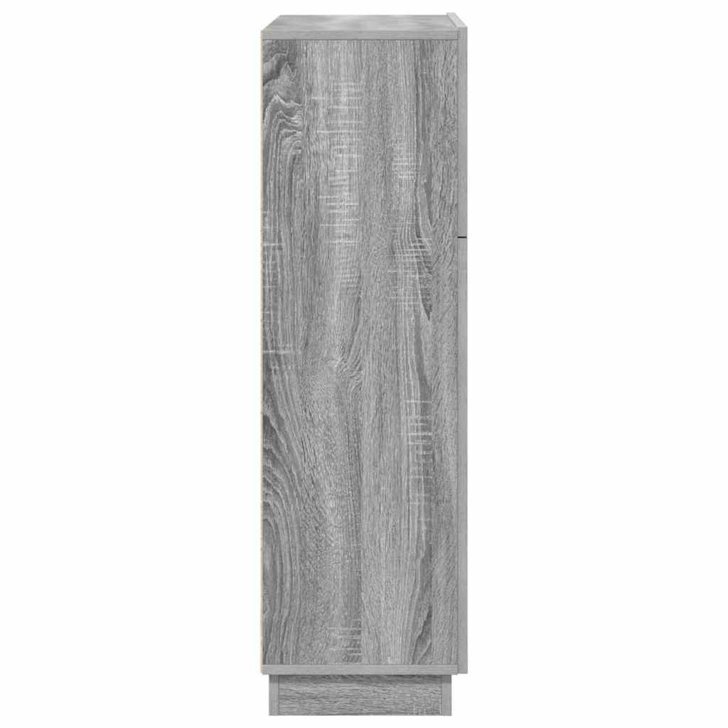 Skrivebord Grå Sonoma 71.5 x 31.5 x 106.5 cm Konstruert tre
