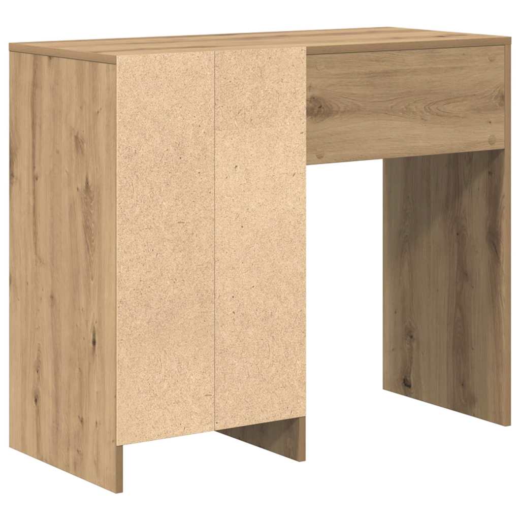Skrivebord Artisan Eik 90 x 37,5 x 75 cm Konstruert tre