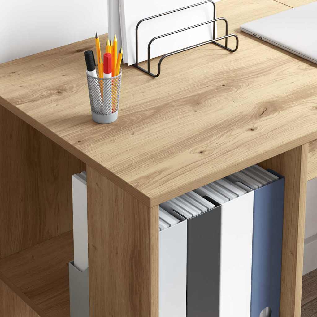 Skrivebord Artisan Eik Konstruert tre 130 x 50,5 x 75 cm