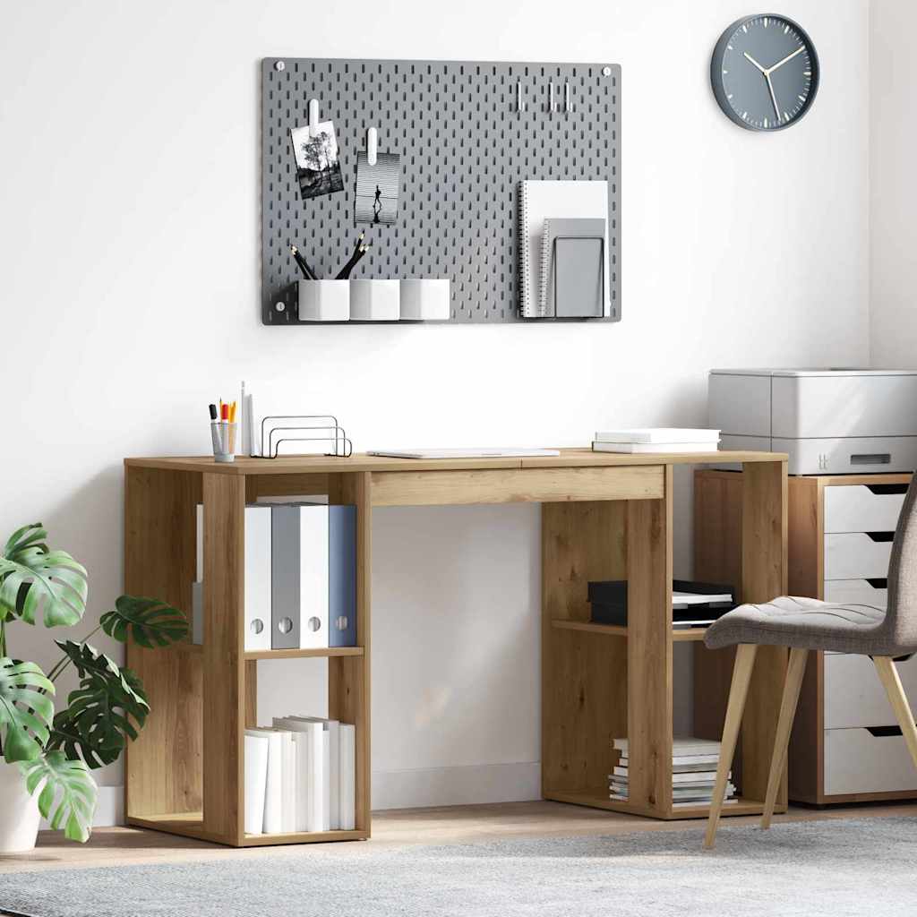 Skrivebord Artisan Eik Konstruert tre 130 x 50,5 x 75 cm