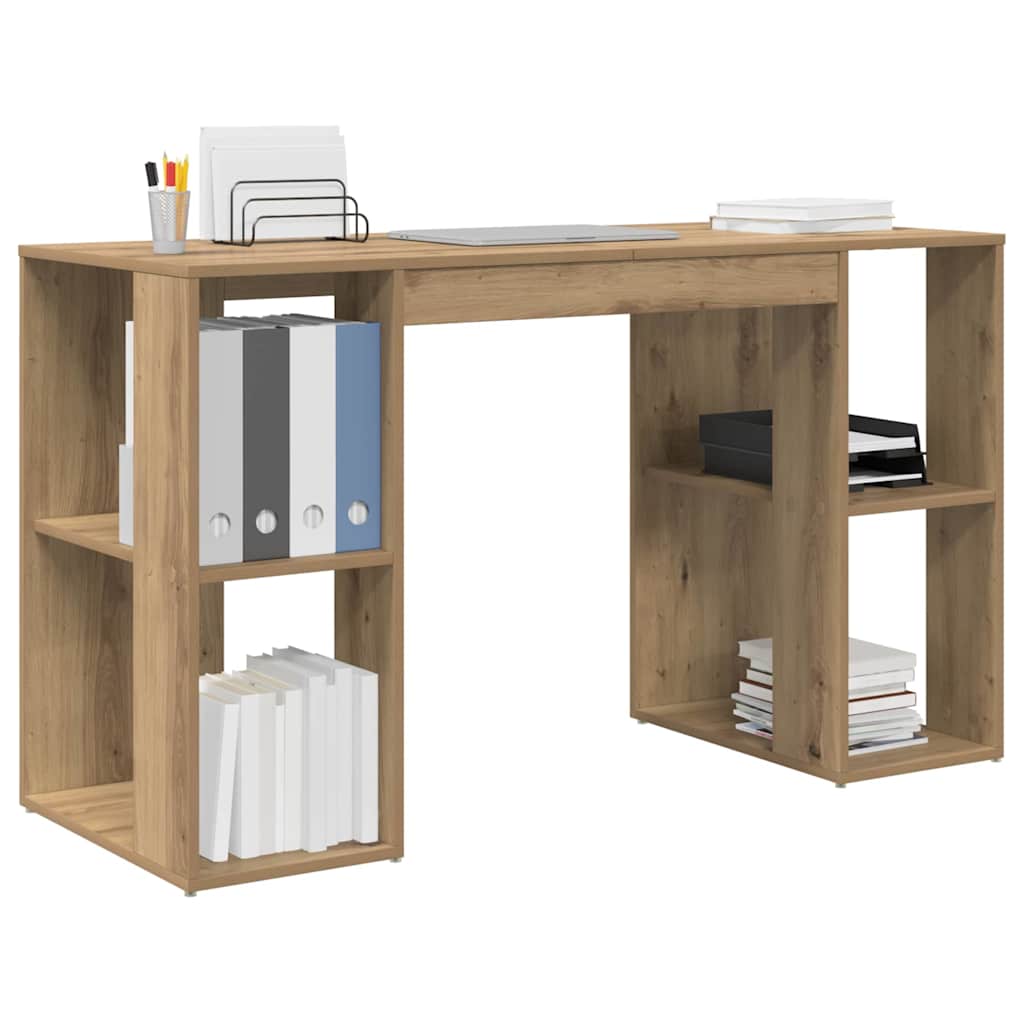 Skrivebord Artisan Eik Konstruert tre 130 x 50,5 x 75 cm