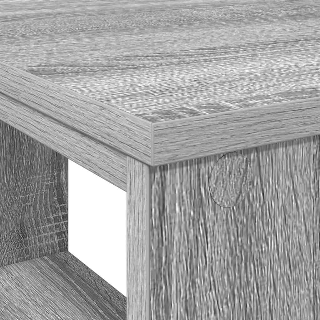 Skrivebord Grå Sonoma Konstruert tre 90 x 50 x 75 cm