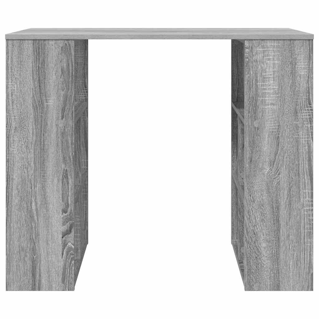 Skrivebord Grå Sonoma Konstruert tre 90 x 50 x 75 cm