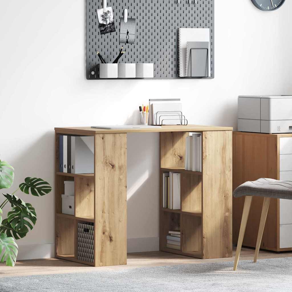 Skrivebord Artisan Eik Konstruert tre 90 x 50 x 75 cm