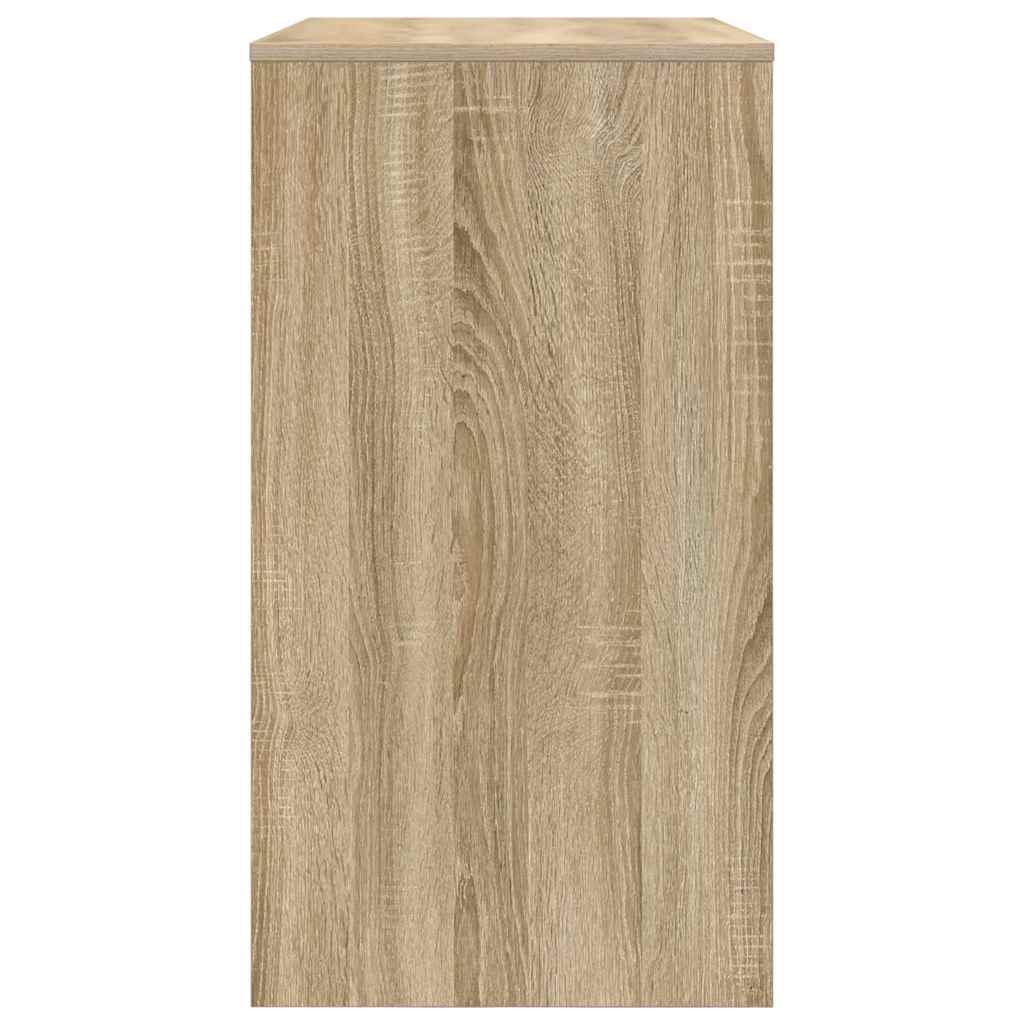 Skrivebord Sonoma eik 77,5 x 43 x 79 cm Konstruert tre