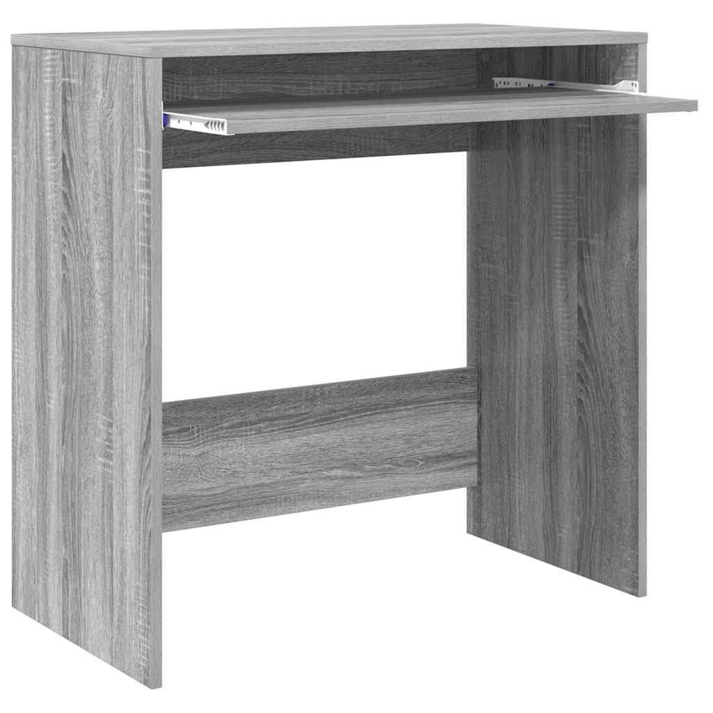 Skrivebord Grå Sonoma 77,5 x 43 x 79 cm Konstruert tre
