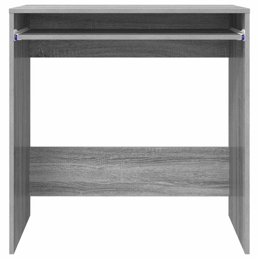 Skrivebord Grå Sonoma 77,5 x 43 x 79 cm Konstruert tre