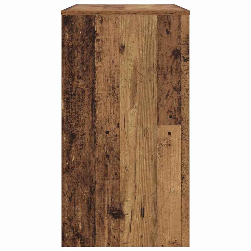 Skrivebord med skuff Gamle tre 77,5 x 43 x 79 cm Konstruert tre