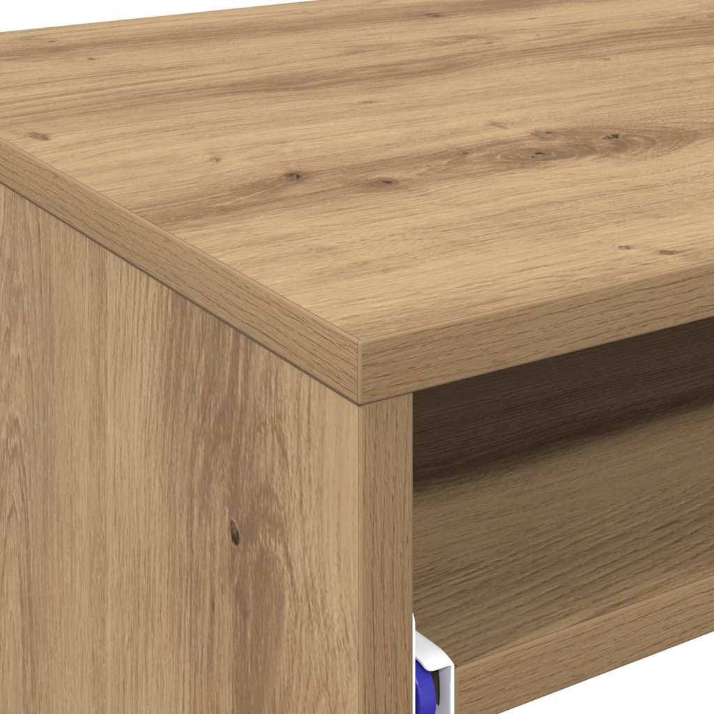 Skrivebord Artisan Eik Konstruert tre 77,5 x 43 x 79 cm