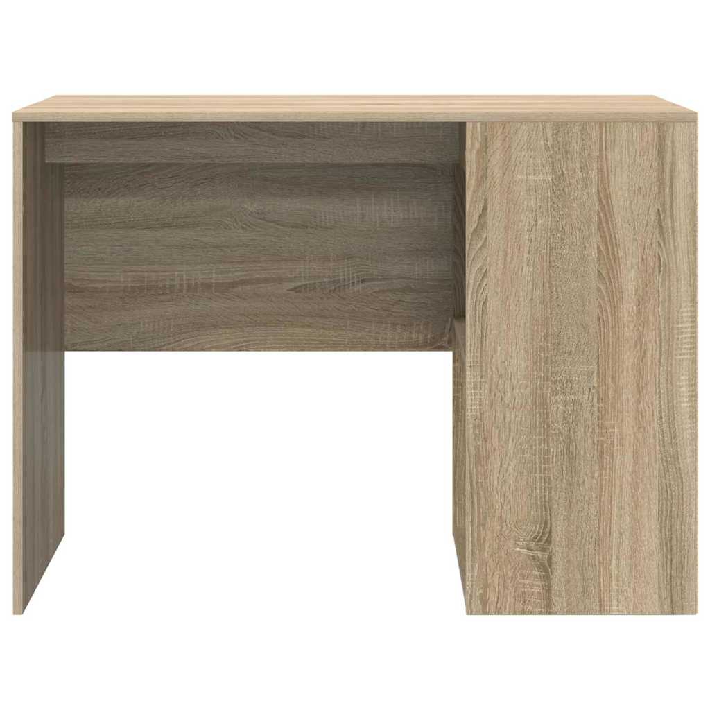 Skrivebord med hylle Sonoma eik 102 x 50 x 75 cm Konstruert tre