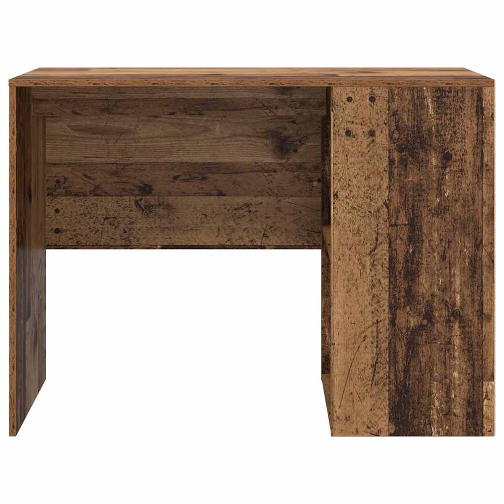 Skrivebord med hylle Gamle tre 102 x 50 x 75 cm Konstruert tre