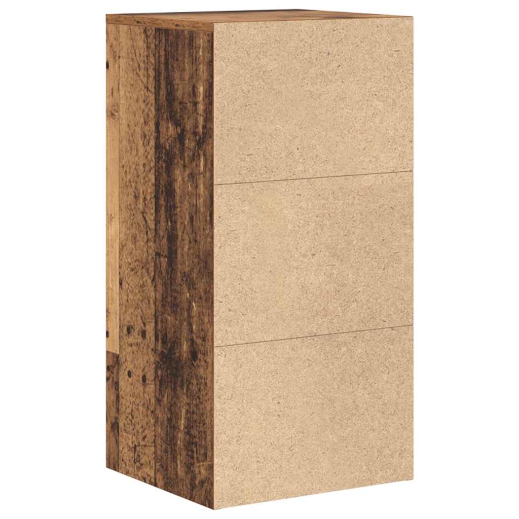 Serviesskap med skuff Gammelt tre 38 x 34 x 75 cm