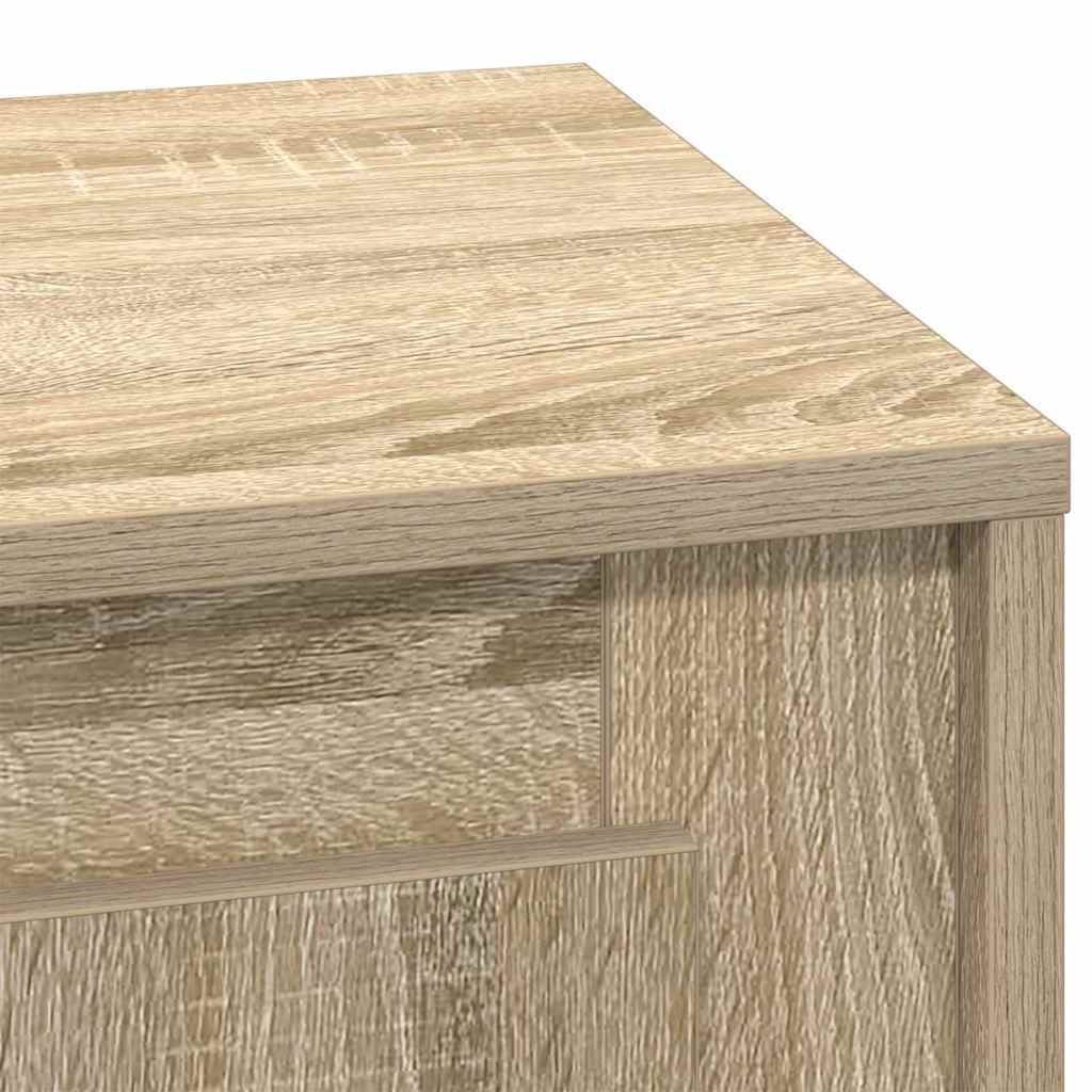 Nattbordskap Sonoma eik 44 x 34,5 x 45 cm Konstruert tre