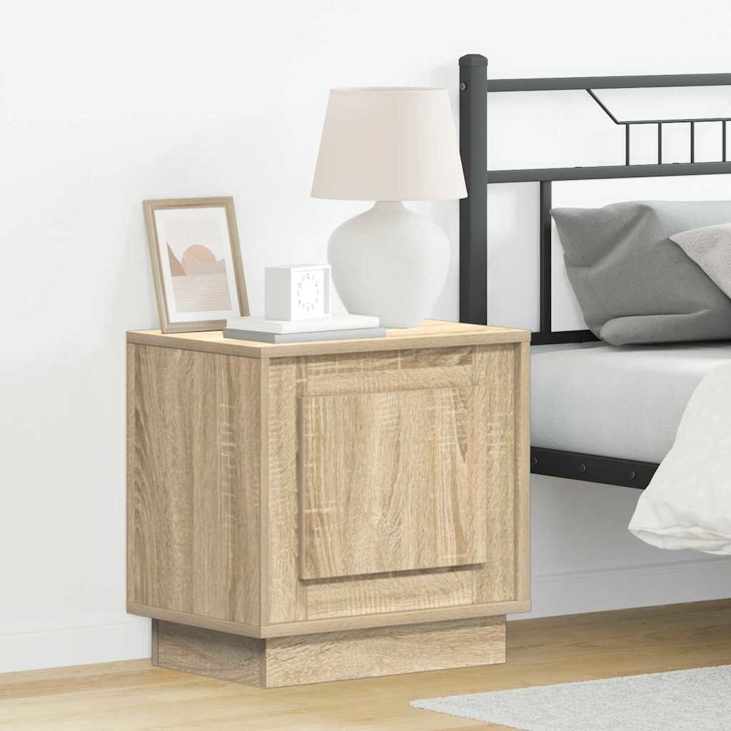 Nattbordskap Sonoma eik 44 x 34,5 x 45 cm Konstruert tre