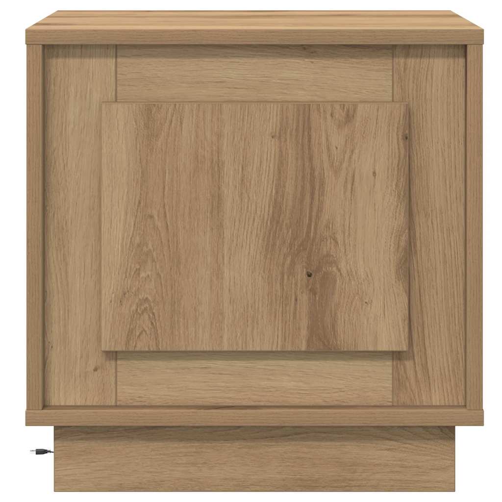 Nattbordskap 2 stk. Artisan Eik 44 x 34,5 x 45 cm