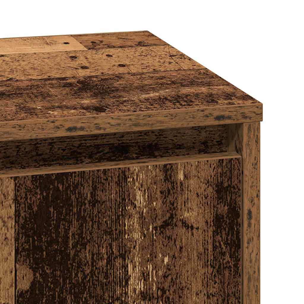 Nattbordskap Gammelt tre 39 x 34,5 x 50 cm Konstruert tre