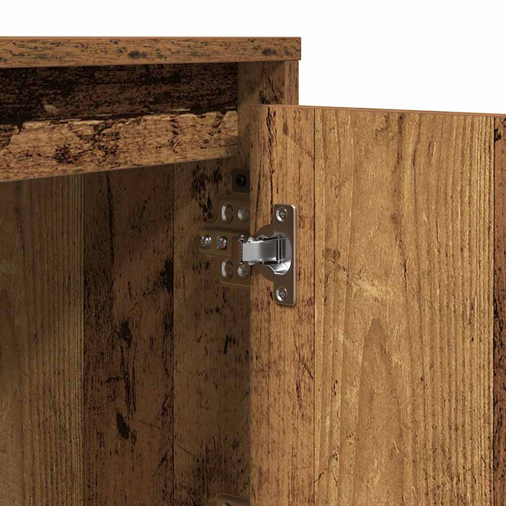 Nattbordskap Gammelt tre 39 x 34,5 x 50 cm Konstruert tre