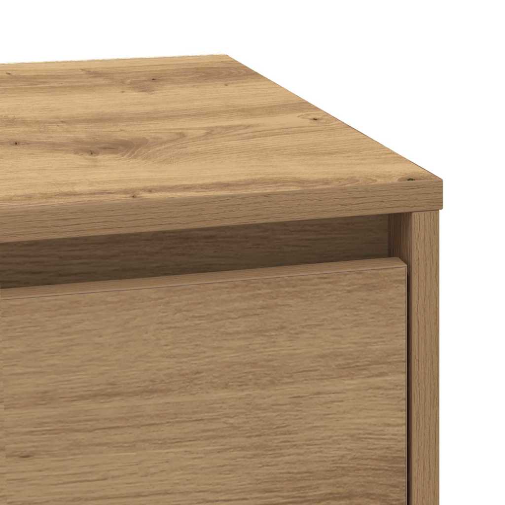 Nattbordskap 2 stk. Artisan Eik 39 x 34,5 x 50 cm