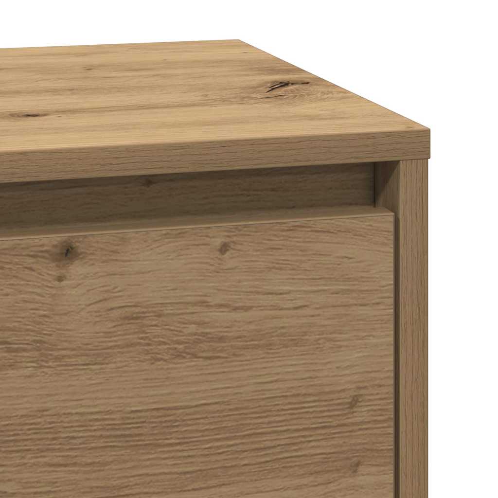 Nattbordskap Artisan Eik 39 x 34,5 x 65 cm Konstruert tre