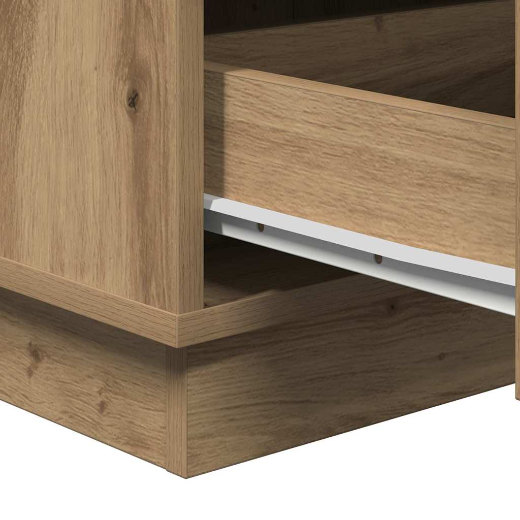 Nattbordskap Artisan Eik 39 x 34,5 x 65 cm Konstruert tre