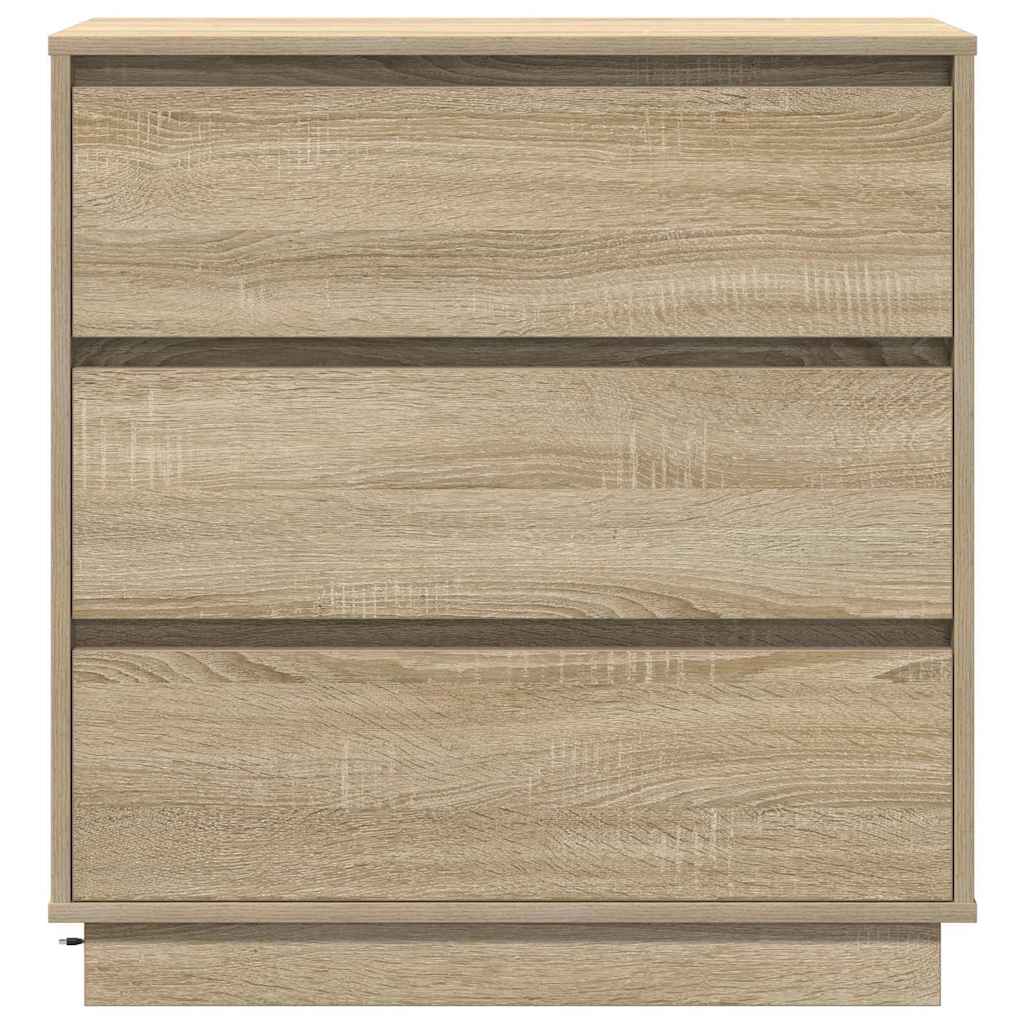Nattbordskap Sonoma eik 71 x 34,5 x 75 cm Konstruert tre