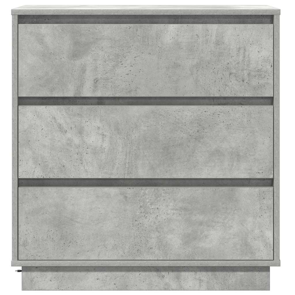 Nattbordskap Betonggrå 71 x 34,5 x 75 cm Konstruert tre