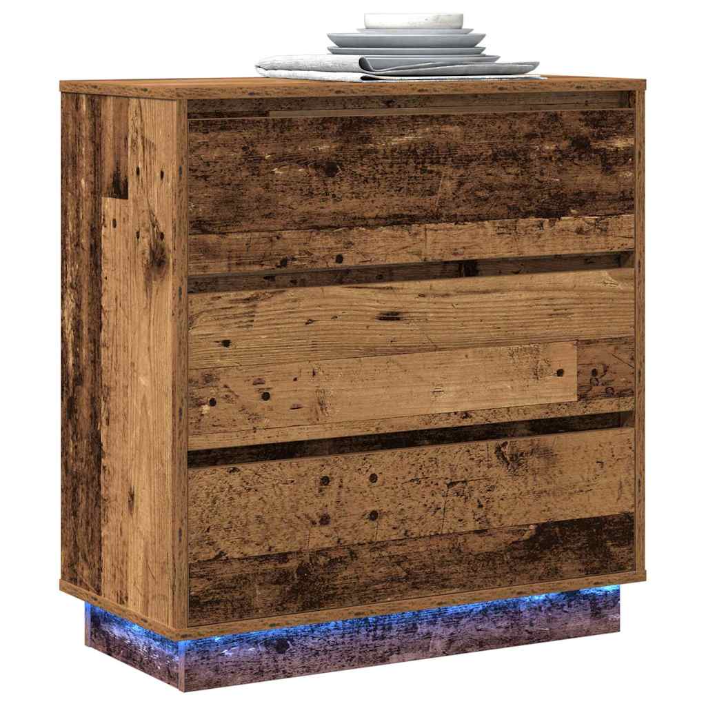 Nattbordskap Gammelt tre 71 x 34,5 x 75 cm Konstruert tre