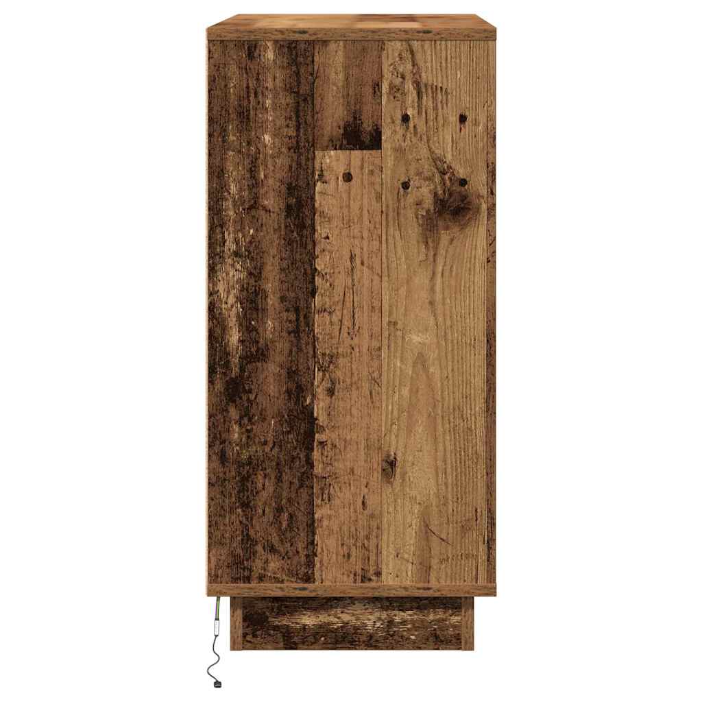Nattbordskap Gammelt tre 71 x 34,5 x 75 cm Konstruert tre