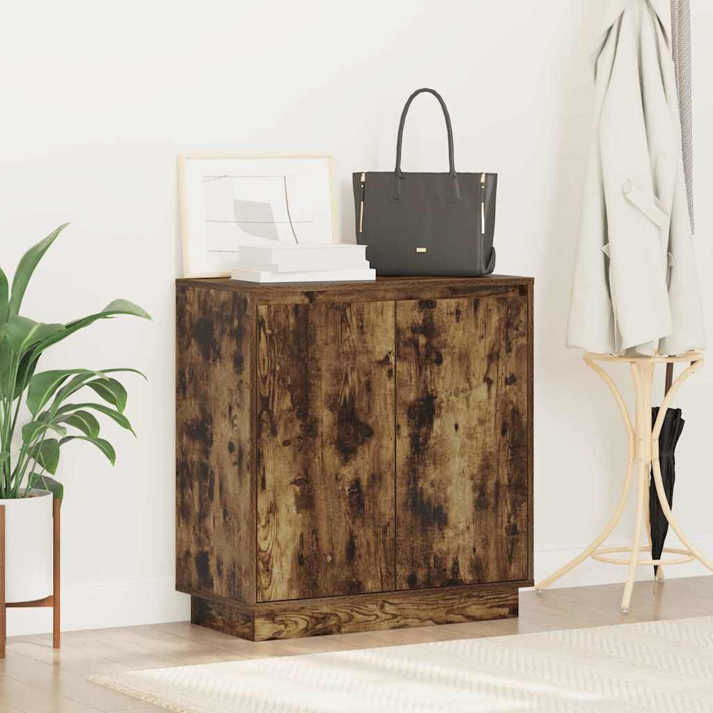 LED sideboard for Røkt Eik 71 x 34,5 x 75 cm Konstruert tre