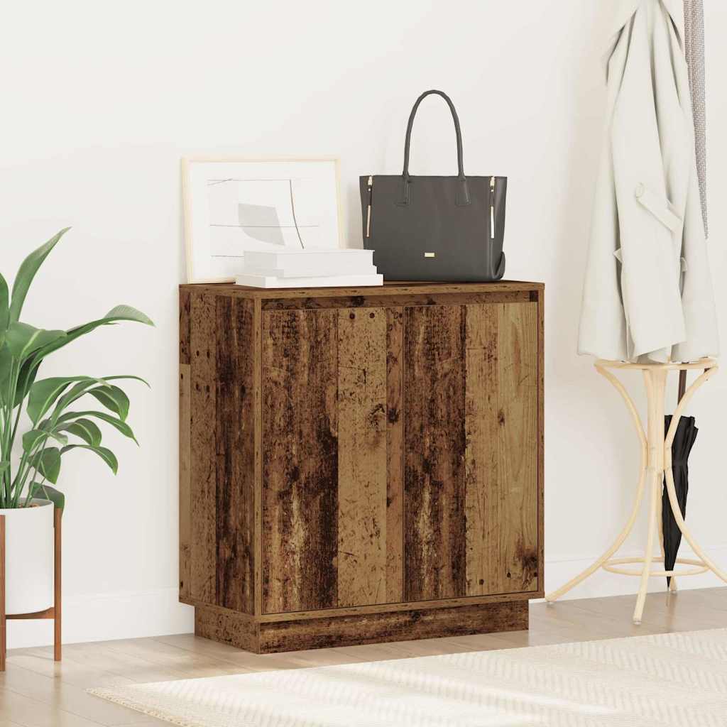 LED sideboard for Gammelt tre 71 x 34,5 x 75 cm Konstruert tre