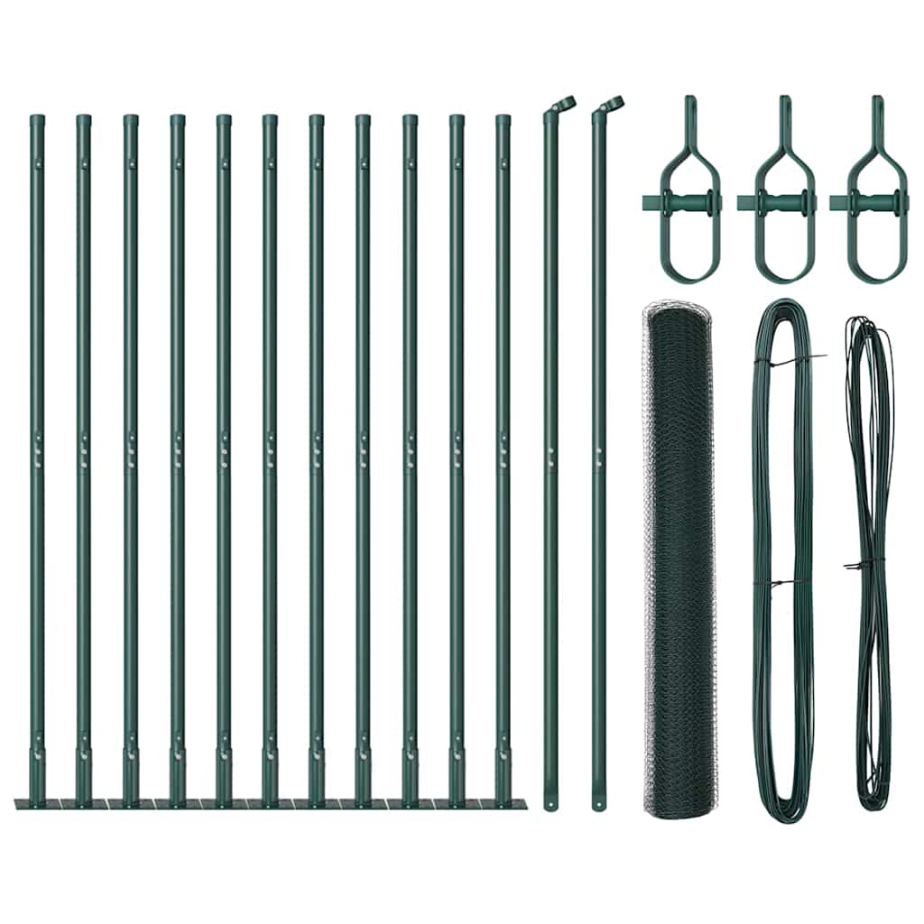Sveistgjerde med Betongbase 25 x 1,2 m (B x H) PVC-belagt stål