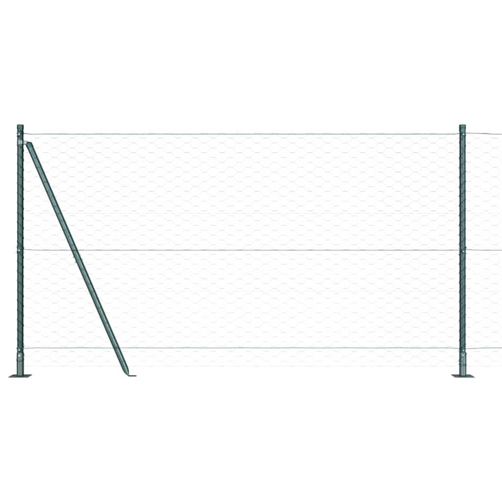 Sveistgjerde med Betongbase 25 x 1,2 m (B x H) PVC-belagt stål