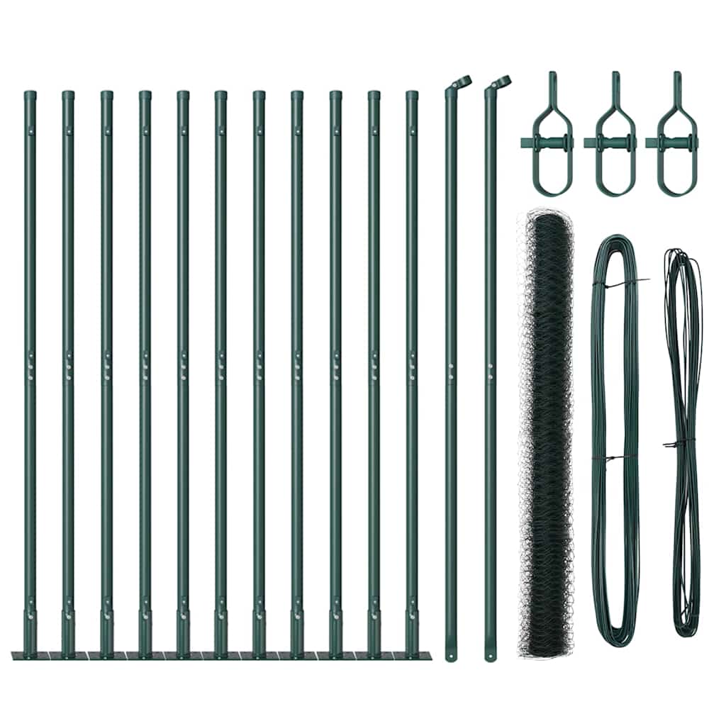 Sveistgjerde med Betongbase 25 x 1,5 m (B x H) PVC-belagt stål