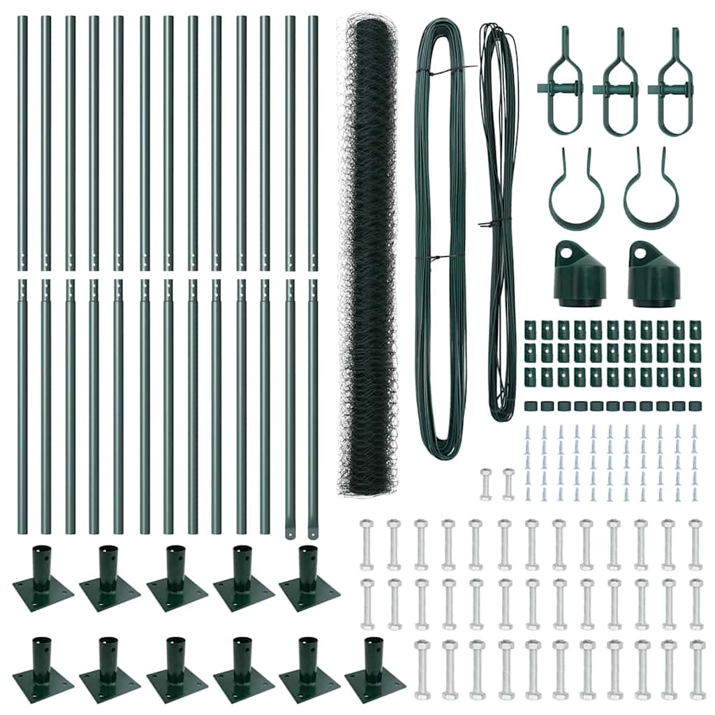 Sveistgjerde med Betongbase 25 x 1,6 m (B x H) PVC-belagt stål