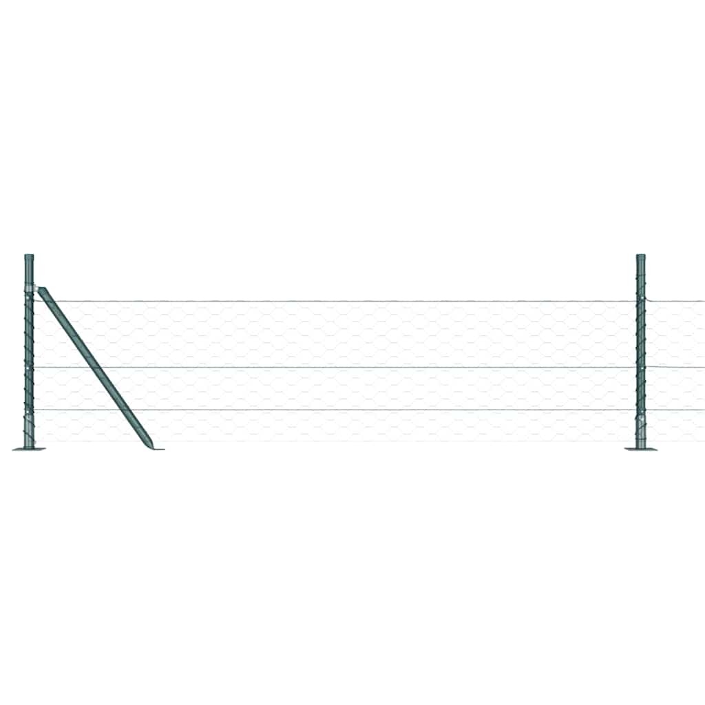 Sveistgjerde med Betongbase 50 x 0,5 m (B x H) PVC-belagt stål