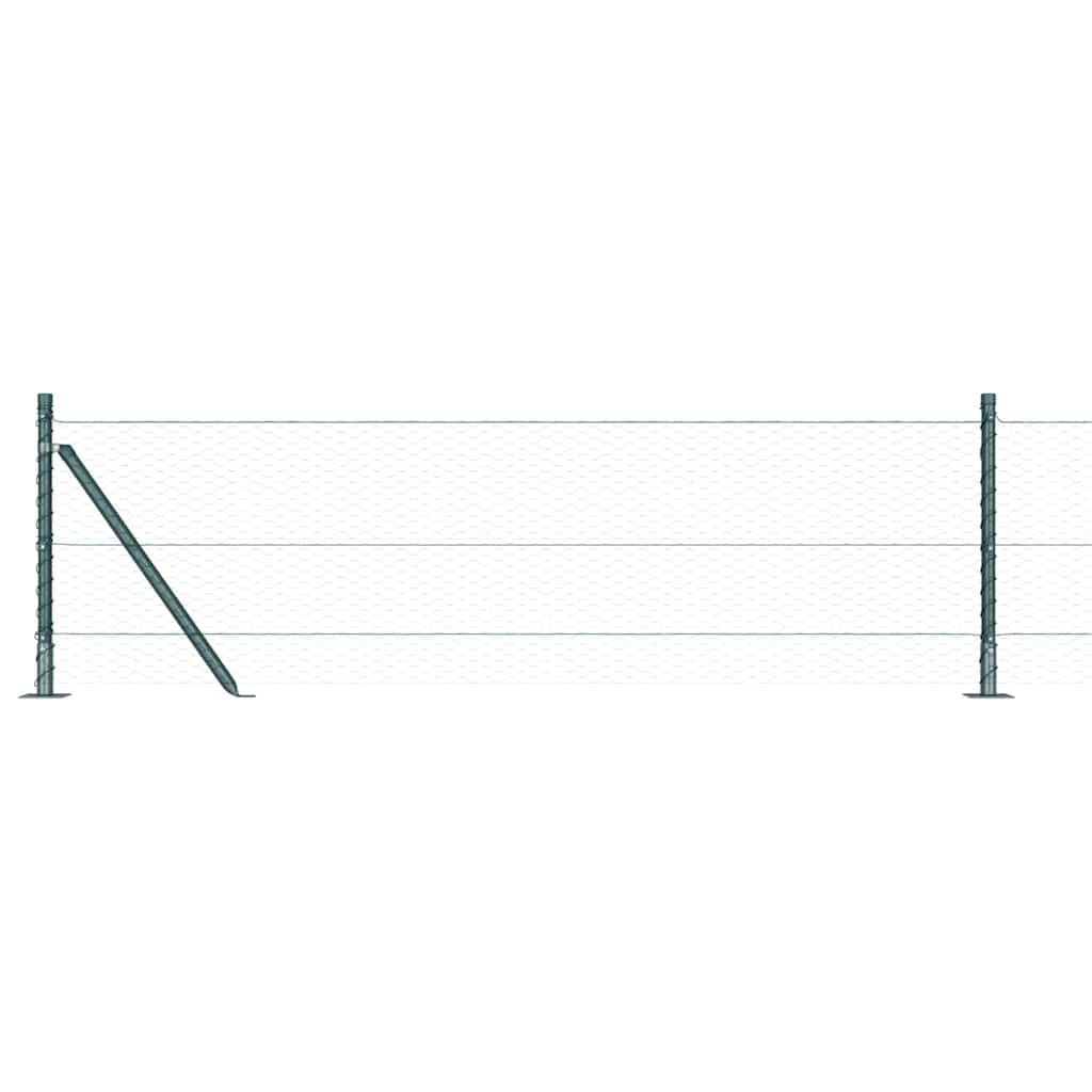 Sveistgjerde med Betongbase 50 x 0,6 m (B x H) PVC-belagt stål