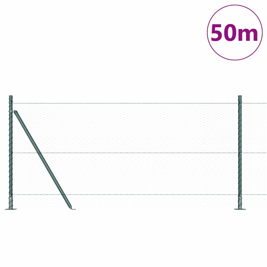 Sveistgjerde med Betongbase 50 x 1 m (B x H) PVC-belagt stål