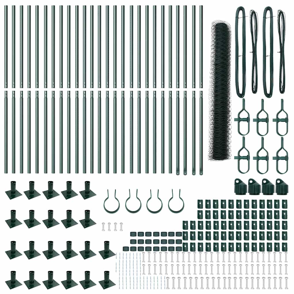 Sveistgjerde med Betongbase 50 x 1,2 m (B x H) PVC-belagt stål