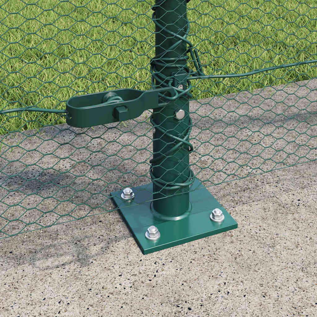 Sveistgjerde med Betongbase 50 x 1,5 m (B x H) PVC-belagt stål