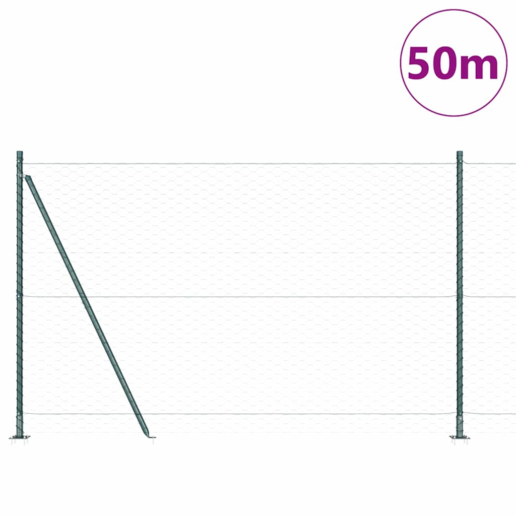 Sveistgjerde med Betongbase 50 x 1,6 m (B x H) PVC-belagt stål