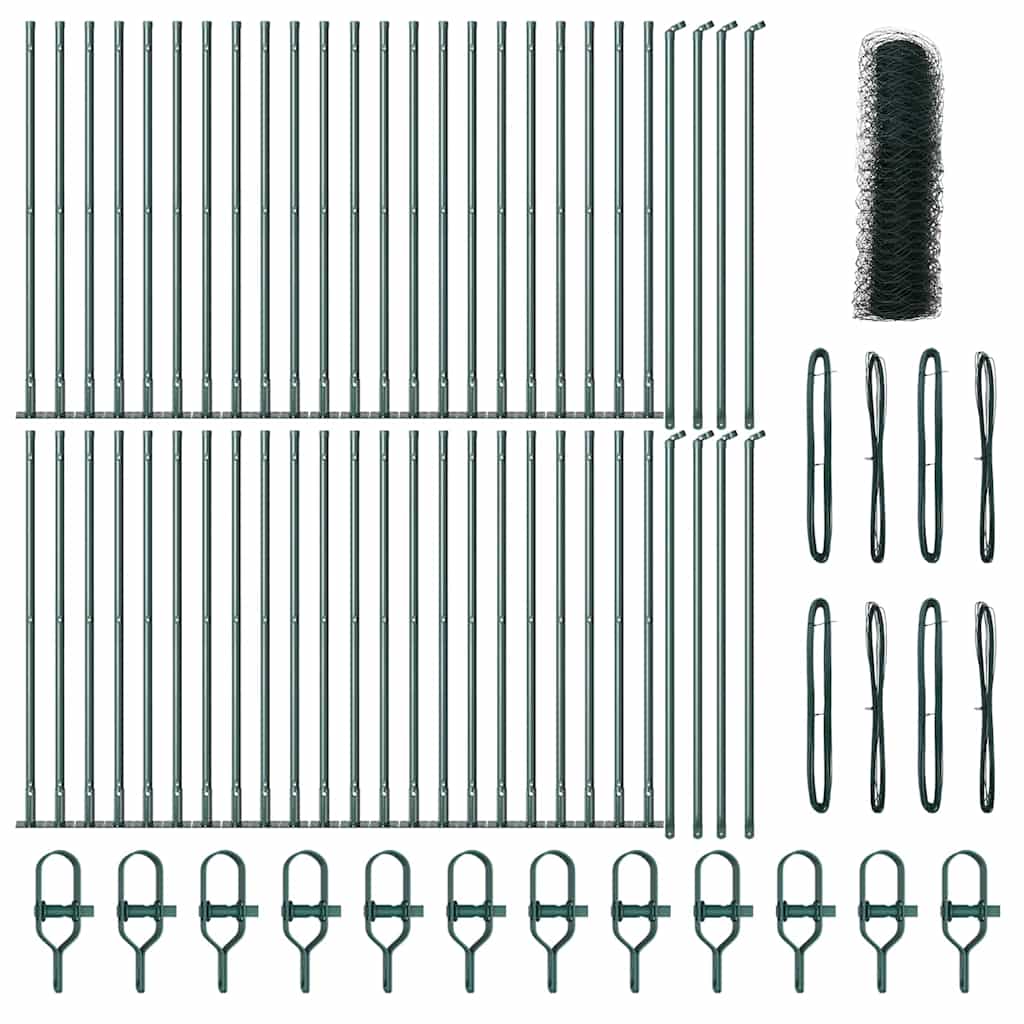 Sveistgjerde med Betongbase 100 x 0,4 m (B x H) PVC-belagt stål