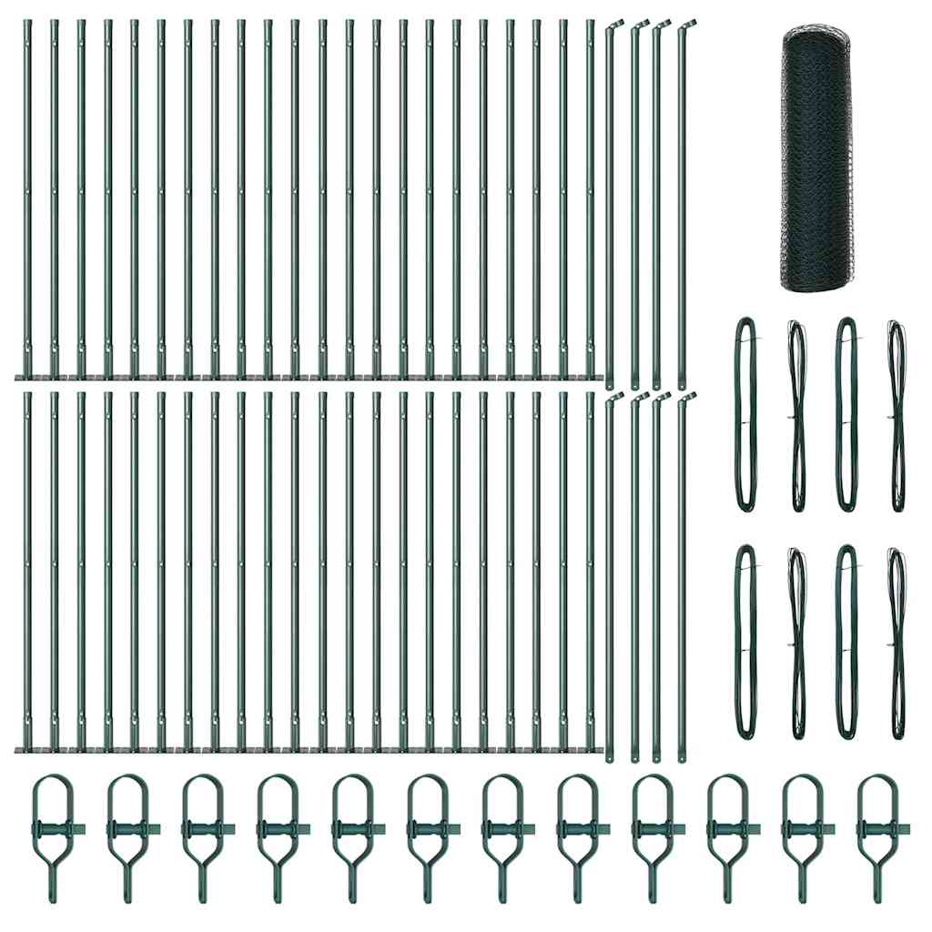 Sveistgjerde med Betongbase 100 x 0,6 m (B x H) PVC-belagt stål