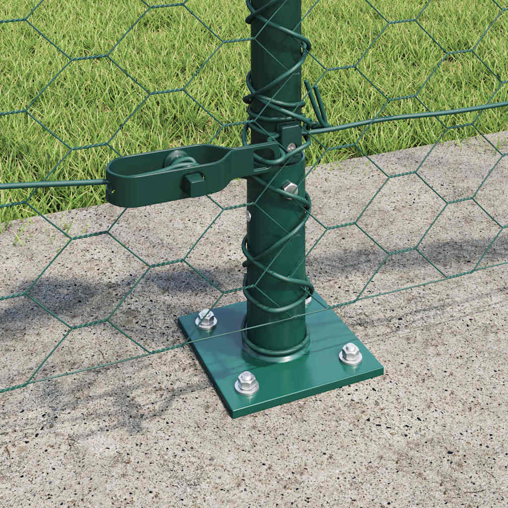 Sveistgjerde med Betongbase 100 x 0,6 m (B x H) PVC-belagt stål